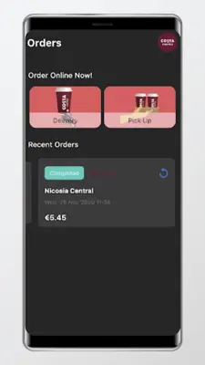 Costa Coffee Club Cyprus android App screenshot 0