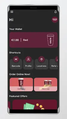 Costa Coffee Club Cyprus android App screenshot 4